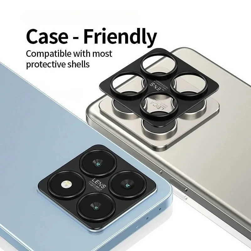 Aluminum Metal Rear Camera Lens Cover For Xiaomi 14T Pro Back Protector For Xiaomi Mi14TMi14tpro Lens Ring Film