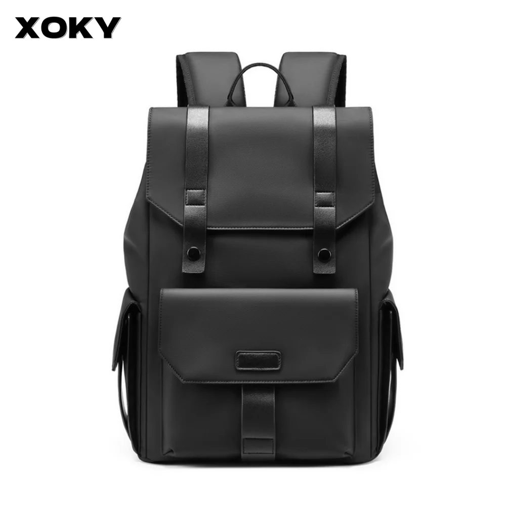 XOKY-mochila impermeable de gran capacidad para hombre, morral de negocios para ordenador, bolsa de viaje para exteriores, a la moda, 2301