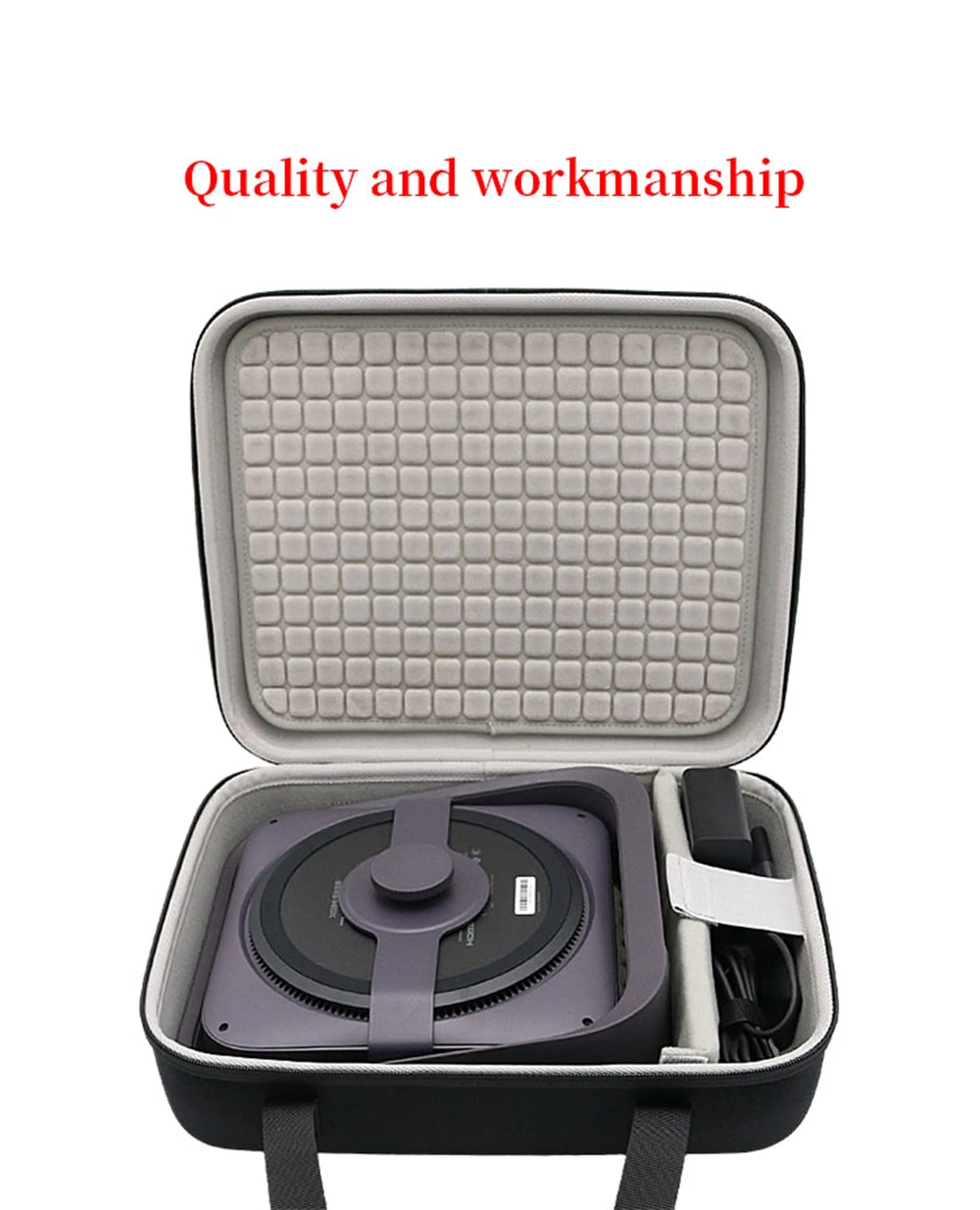 Tragbare Projektortasche für XGIMI Z7X Z6X Pro Projektor Harte EVA-Box Z9X MATE mit Schwenk-Neige-Schutz-Reise-Tragetasche im Freien – Detail 6
