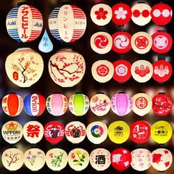 30cm Japanese Izakaya Outdoor Waterproof Decor Lanterns Sake Sushi Lamian Noodles Salmon Cuisine Restaurant Advertising Lantern