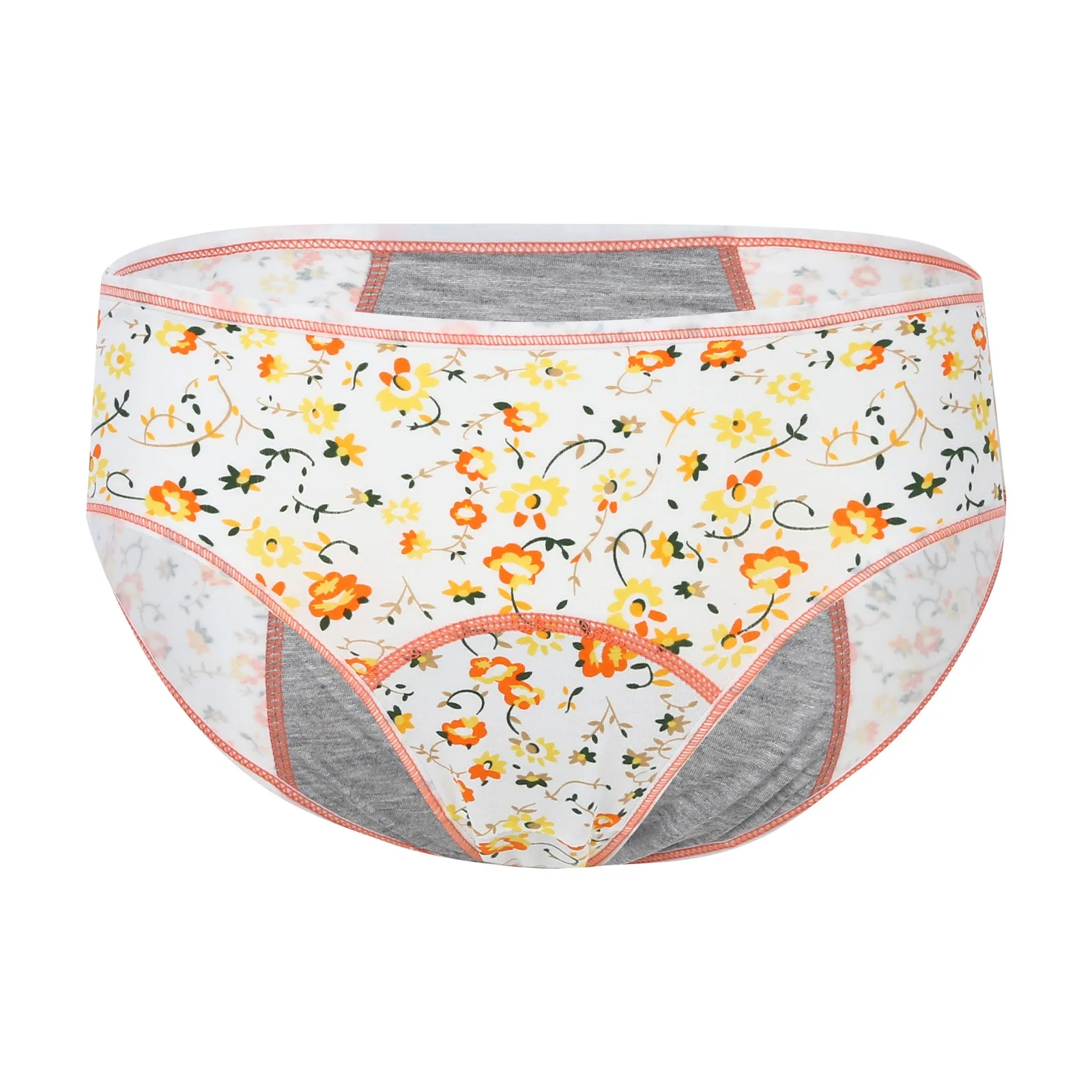 Leakproof Ladies Menstrual Panties Girls Protective Panties Leak Proof Cute Cartoon Period Panties Fashion Underpants Teenager