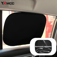 Car Window Sunshade UV Protection Electrostatic Adsorption Car Curtain Side Window Sunshade Film Sun Visor Protection Supplies