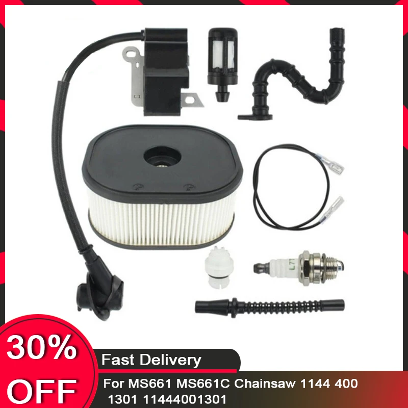 

Ignition Coil Module For MS661 MS661C Chainsaw 1144 400 1301 11444001301