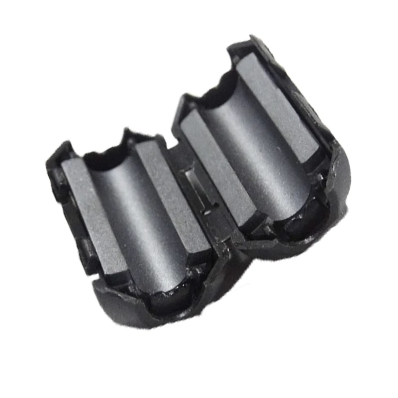 1pcs Black 13mm Diameter Movable Printer Cable Ferrite Core Ring Clips UF1330 EMI Clamp Ferrite Fit for Cable Dia 11-13mm