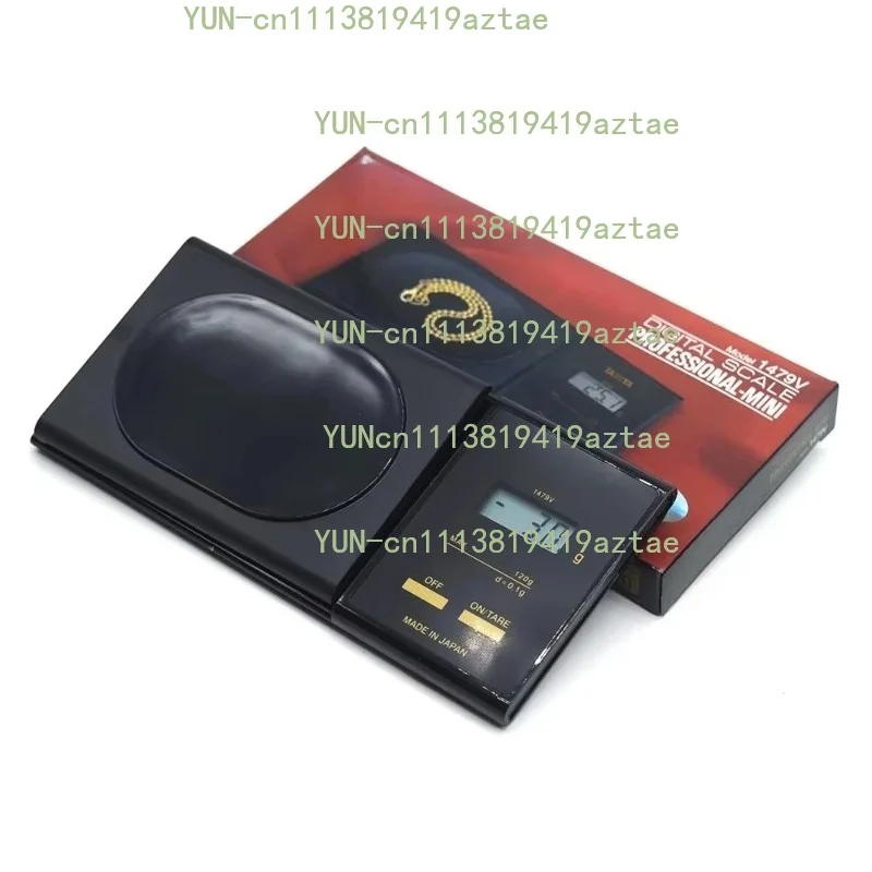 Digital Pocket Jewelry Scale, LED Display, 120g/0.1g Precision Mini Electronic Balance