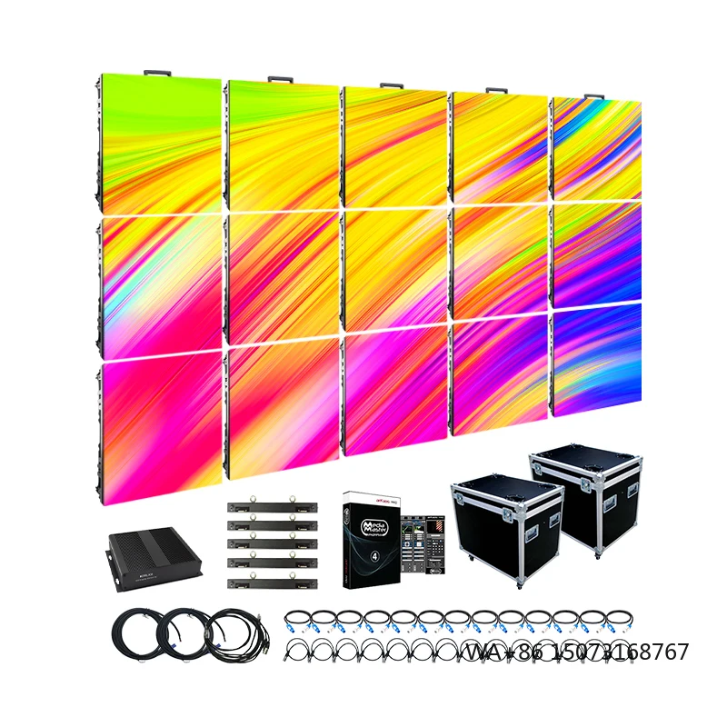 

P2 P3 P4.81 P2.976 P3.91 LED Display 500mmx500mm Stage Background Rental Screen Indoor and Outdoor Video Wall Panel