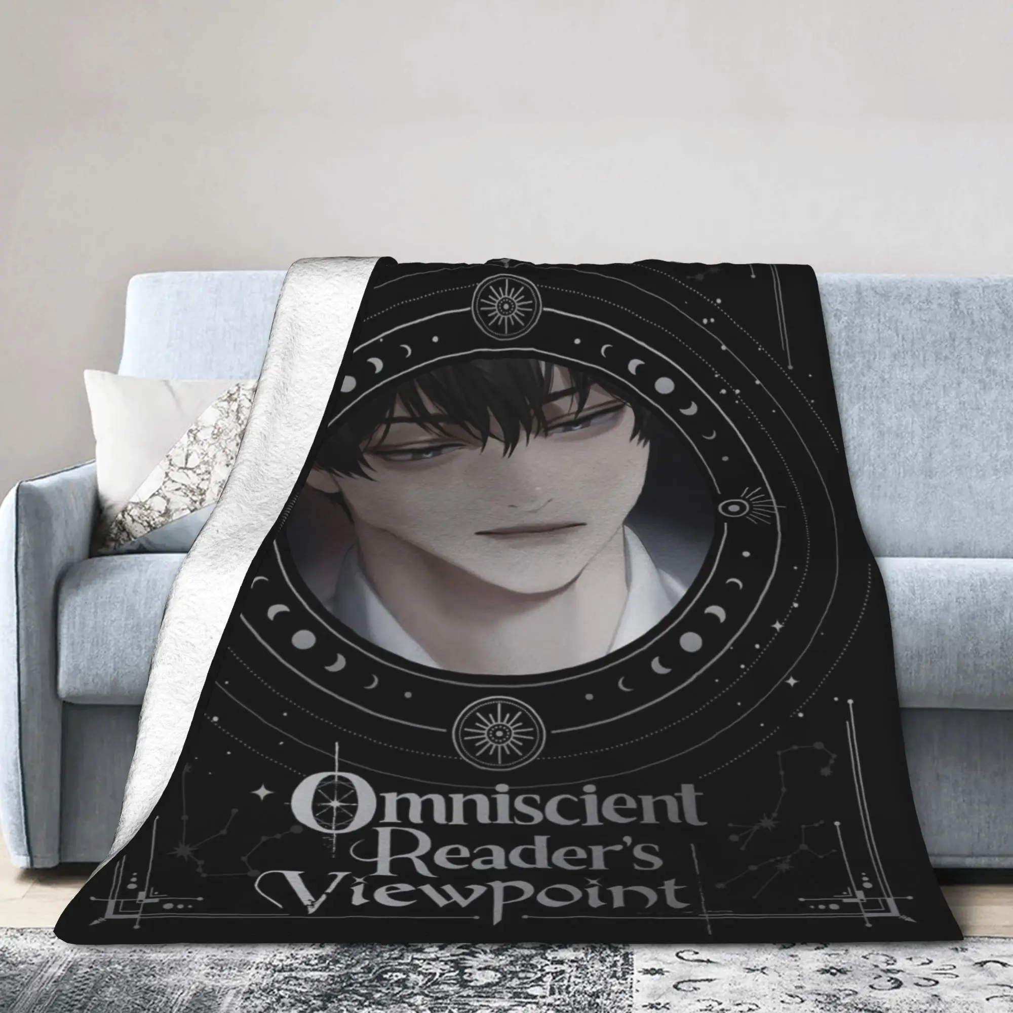 

Novel Omniscient Reader Viewpoint Blanket Flannel Relax Lightweight Thin Throw Blanket for Bedroom Rug Piece