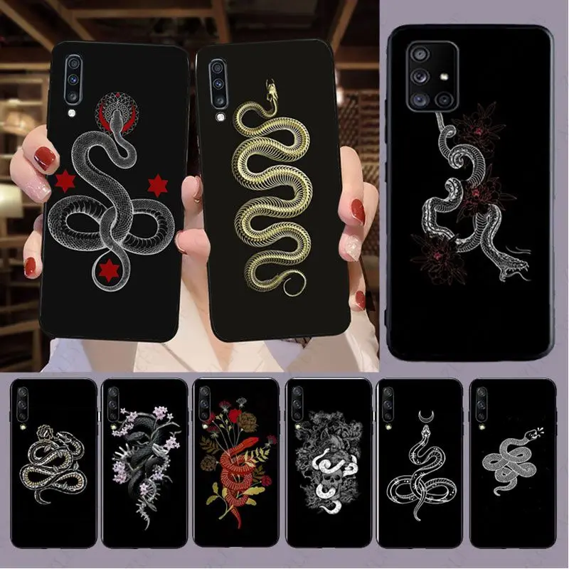 Coral snake Phone Cover funda For Samsung Galaxy A24 A52S A73 A14 A23 A21S A13 A53 A32 A22 A34 A41 A42 A33 A20E A40 A51 Cases