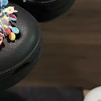 

1Pc Beaded Tassels Shoes Charms Removable Colorful Flower Shoes Accessories For Girls Summer Shoes Shoe Buckle DIY Gift