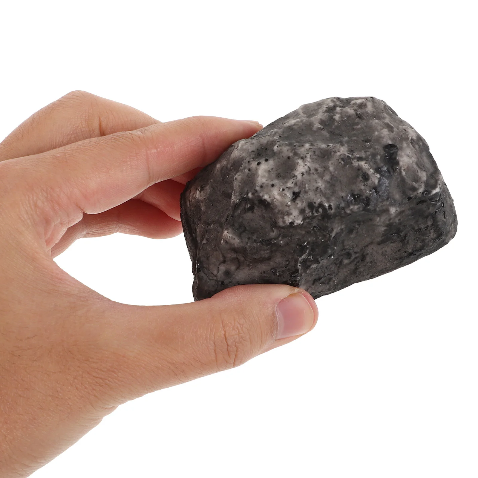 Key Box Resin Stone Shape Waterproof Hidden Container for Backyard Patio Safe Key Storage Solution with Stopper