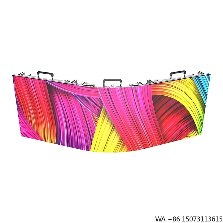 

P2.604 Flexible LED Rental Screen Hot Sale for Curved Stages & Event Displays
