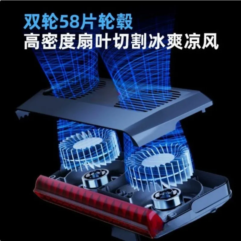 Silent Aquarium Cooling Fan Auto Temperature Control Chiller For Fresh Salt Water Fish Tank Aquascape Heat Dissipation Device
