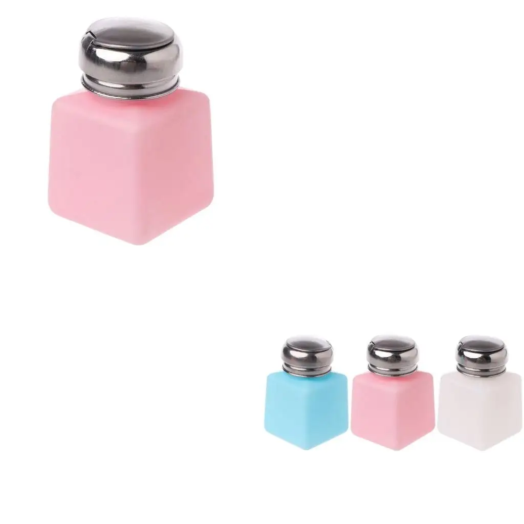 200ml Dispenser Anti-Static Push Down Pump Bottle Lockable Square Bottle
