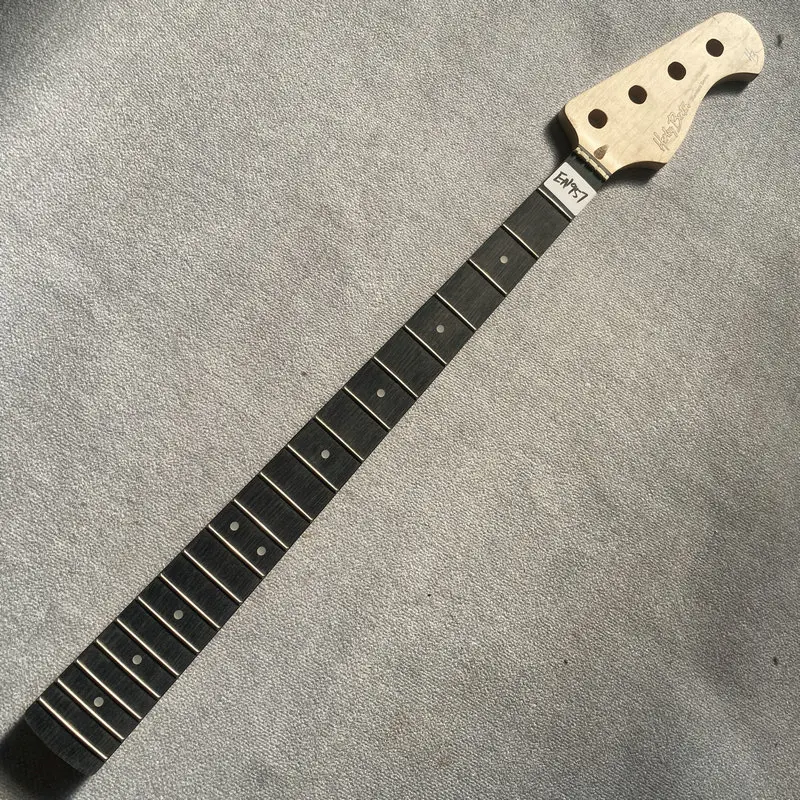 EN957  Origianl&Genuine HB Stasndard 4 String Electric Bass Neck 20 Frets 864MM Scales Length Maple+Roswood Replace and DIY