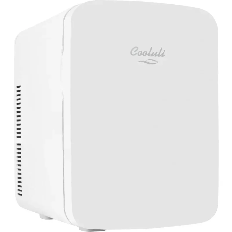 

%a 15L Mini Fridge for Bedroom, Car, Office Desk & College Dorm - 12V Portable Cooler & Warmer for Food, Drinks