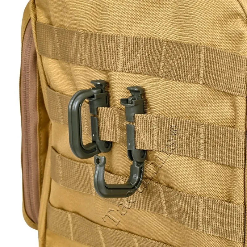 Tactical D Locking Ring 1pc Buckle MOLLE Carabiner Plastic Clip Snap Type Tactical Vest Bag Connection Point Fastener