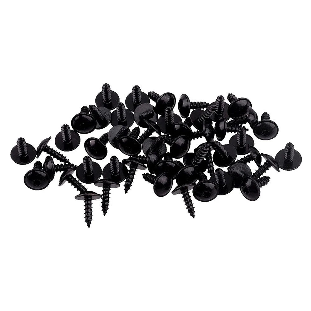 100Pcs Car Engine Under Cover Splash Guard Self-Tapping Screws 5mm N90974701 for -  A4 A3 A5 A6 A7 A8 Q5 Golf P at