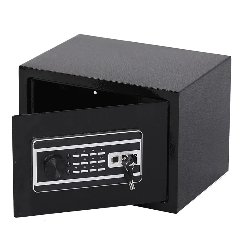 Household Small Safe 25L Fingerprint Safe Anti-theft All-steel Fingerprint Office Safe  Deposit Box