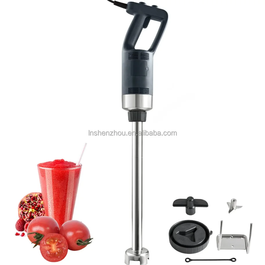 Commercial Immersion Blender, Variable Speed Kitchen Stick Mixer Multi-Purpose Portable Mixer for Soup, Smoothie, Puree
