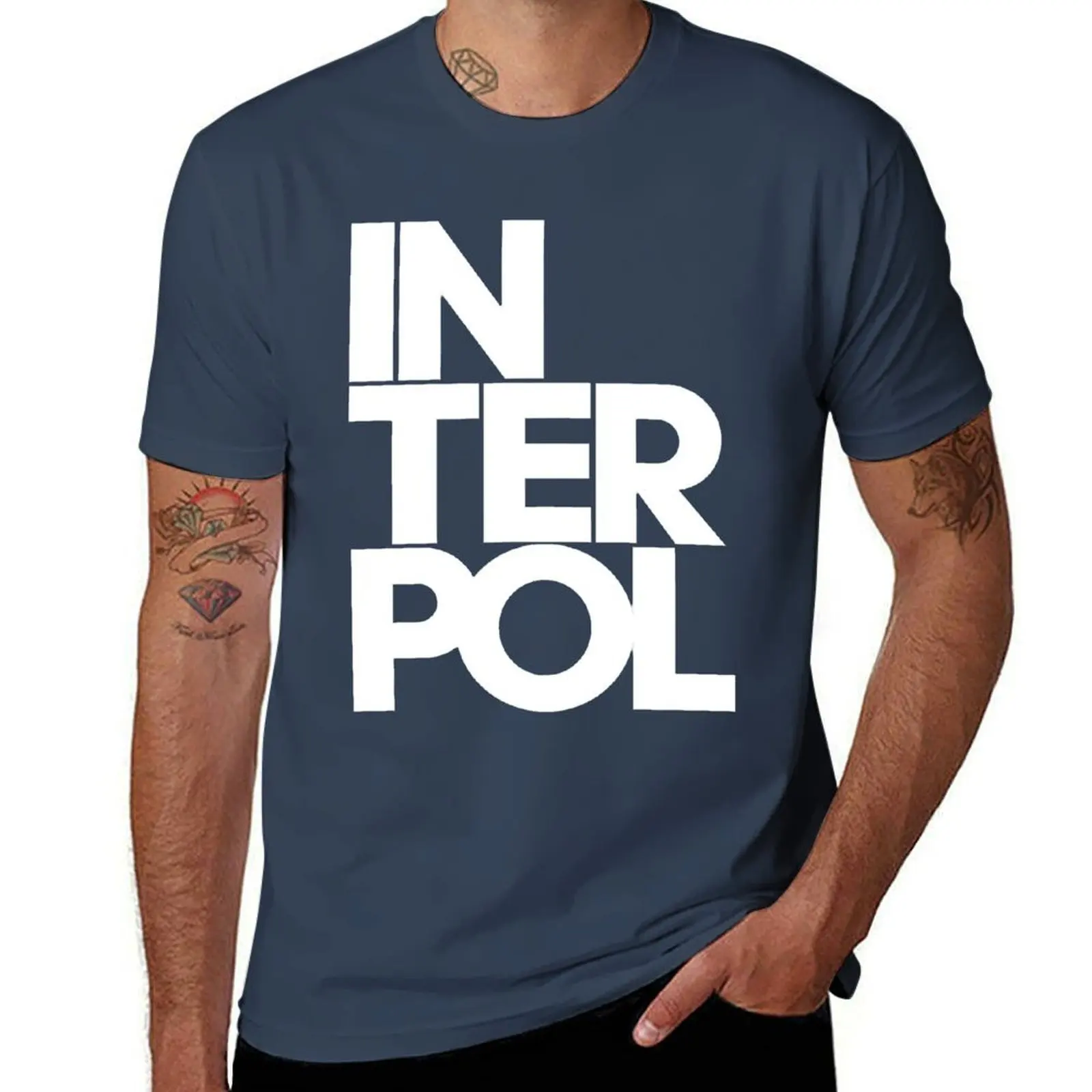 

Interpol T-Shirt Gym Exercise Short Sleeve T-Shirt