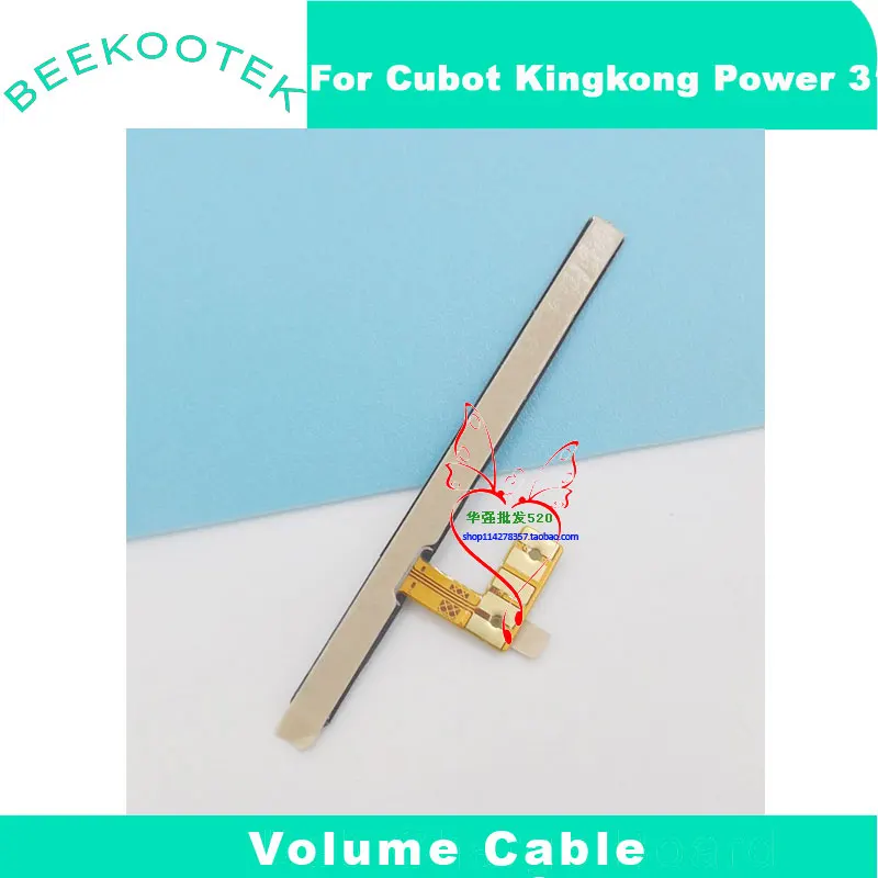 جديد الأصلي Cubot KingKong Power 3 حجم زر كابل مخصص مفتاح كابل التحكم فليكس الشركة العامة للفوسفات ل CUBOT King kong Power3 هاتف ذكي