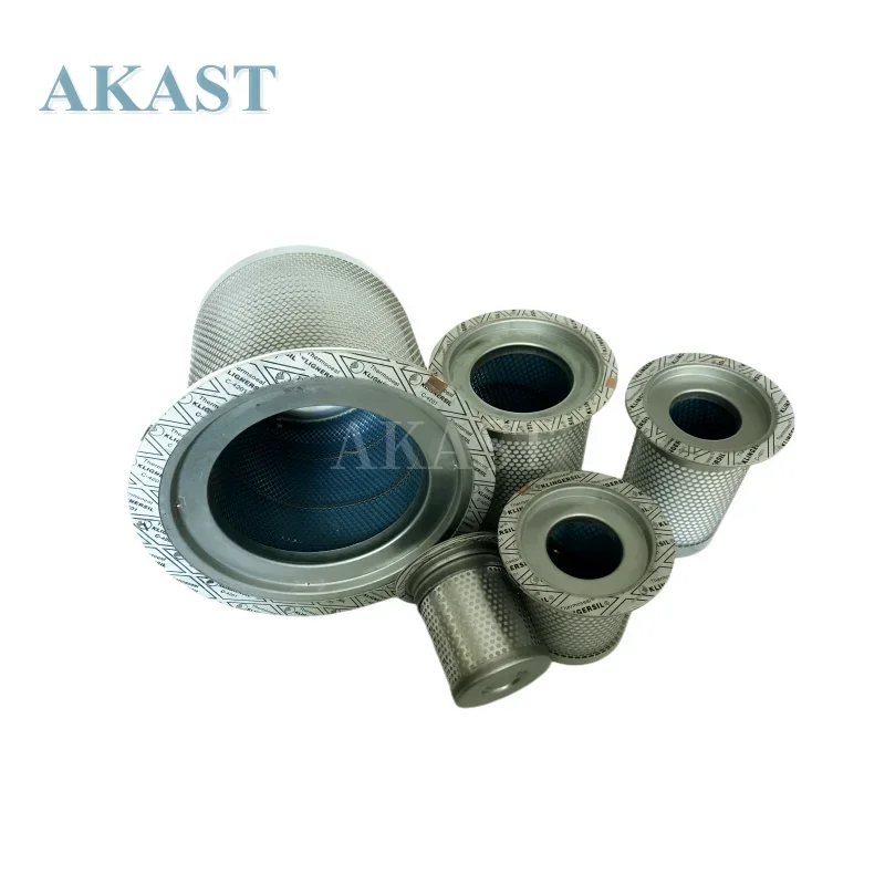 

AKAST Oil gas separator DB2362 of screw air compressor (Φ300*h330)