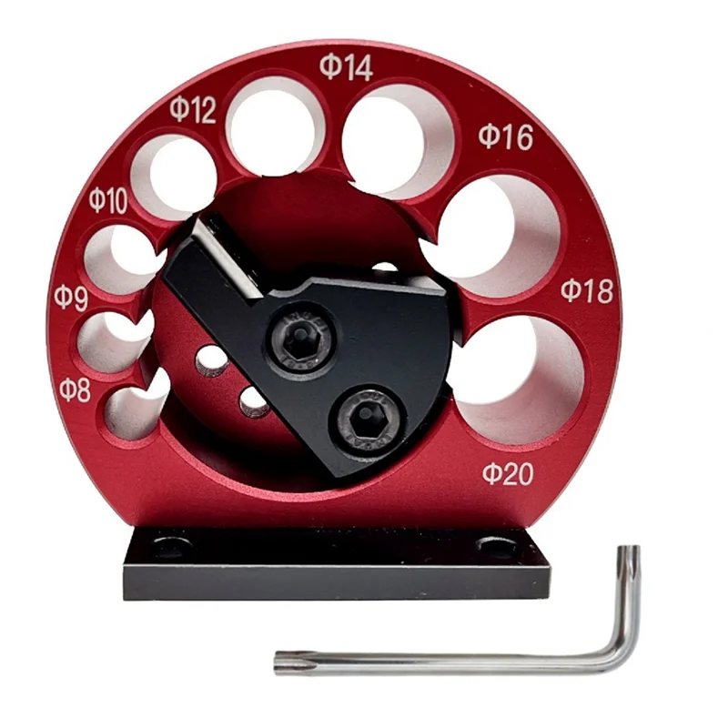 

AEE6-Adjustable Drill Dowel Maker Jig 8Mm-20Mm With Carbide Blades Woodworking Electric Drill Milling Dowel Auxiliary Tool Durab