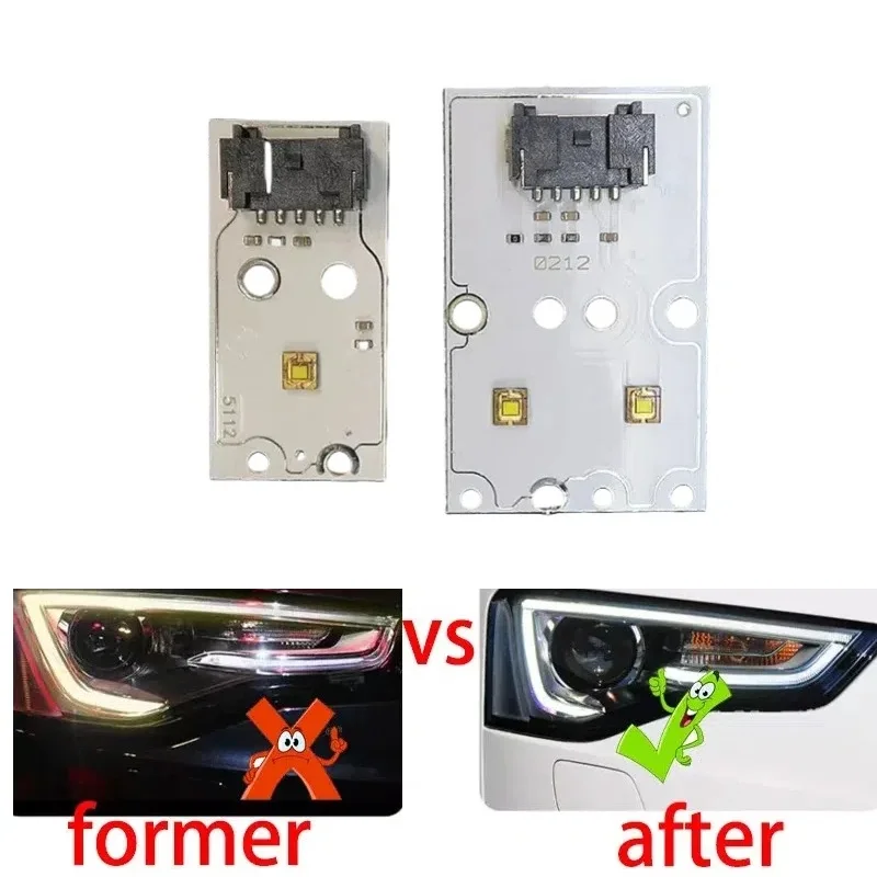 New 1305715178 For 2012-2015 A5 S5 Xenon Headlight Daytime Running Light DRL Module White Light D120162 6NHM0000