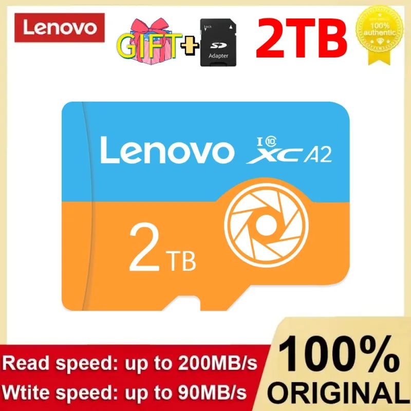 Lenovo 512 Original-Speicher karte 2TB Micro-TF-SD-Karte 256GB GB TF-Flash-Karte UHS-1 a1-Karte reale Kapazität für Nintendo-Switch