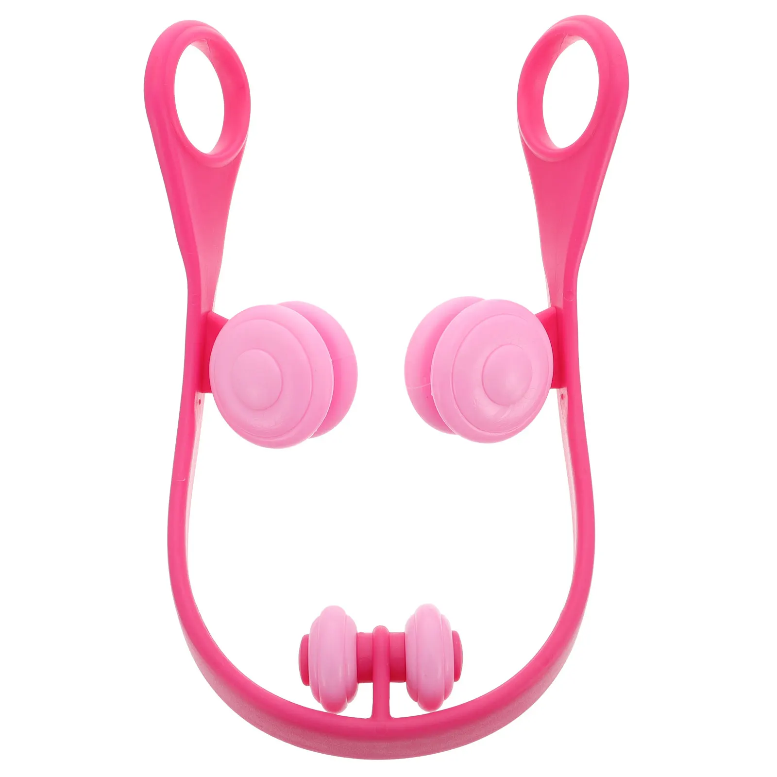 

1pc Leg Massager Roller Calf Muscle Relief Tool Blood Circulation Cellulite Reduction Lightweight Portable Fitness Recovery Pink