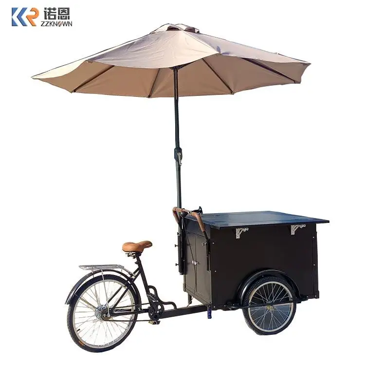 

New Design Ice Cream Push Cart Mobile Outdoor Juices And Ice Cream Vending Kiosk Trailer Retail Fast Food Cart Store Truck