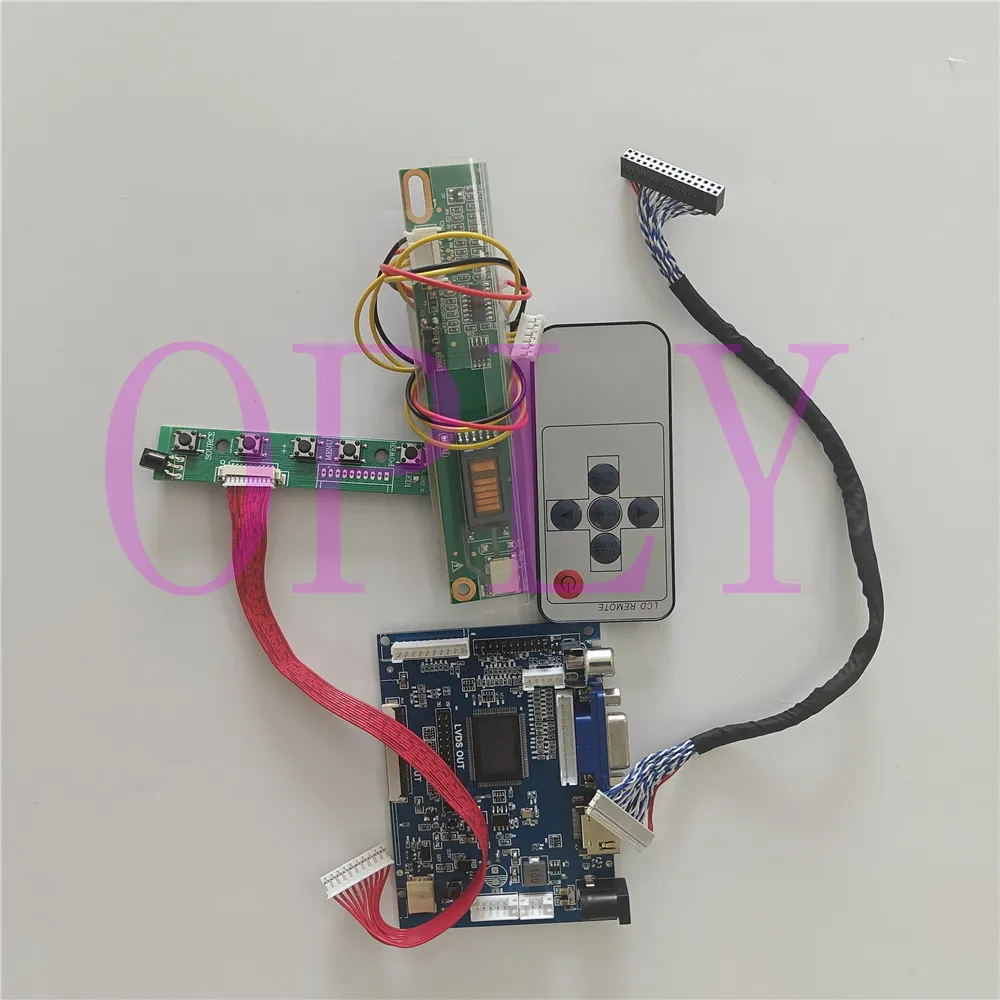 

Плата контроллера для QD141X1LH06 QD141X1LH03 QD141X1LH02 1024 × 768 14,1 "20pin 1 CCFL ЖК-панель HDMI-совместимый AV VGA Kit DIY