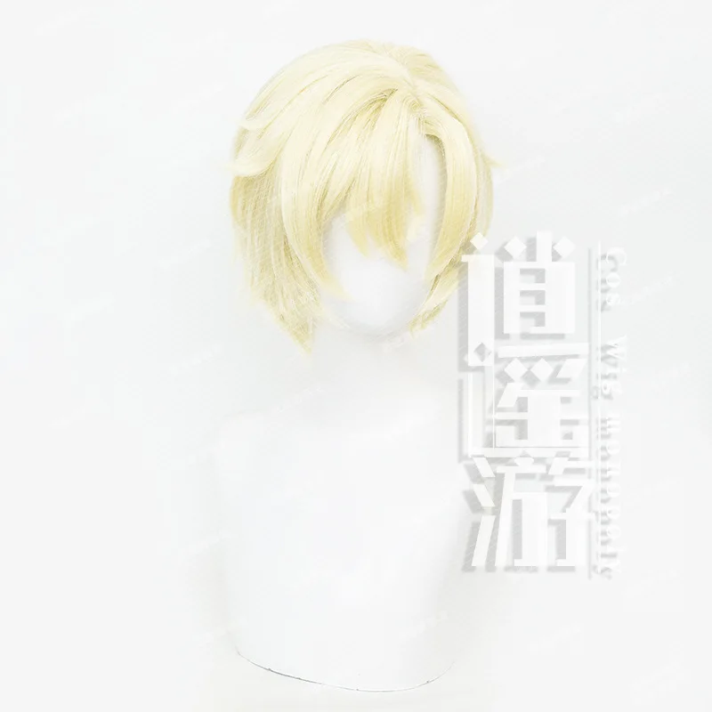 Ouran High School Host Club Tamaki Suou Cosplay Wig Simulation Scalp Top Youth Short Hair Halloween Gift