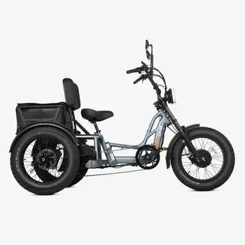 

EU L5e & CPSC Certified Electric Tricycle For Seniors - Stable 3-Wheeler With ESC & Ergonomic Seat