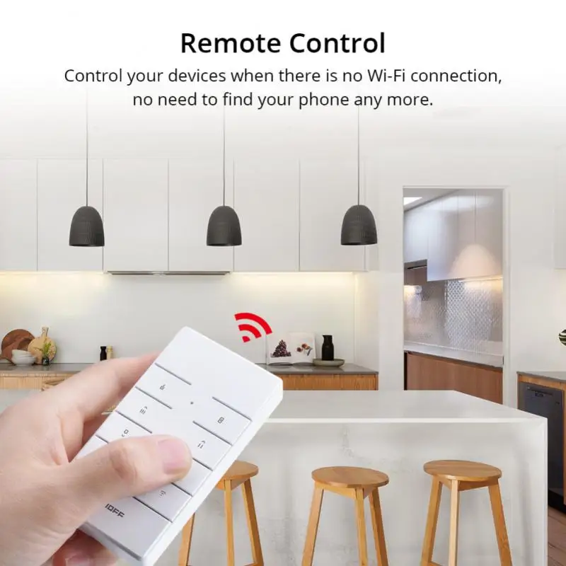 SONOFF RM433 R2 Remote Control Multifunctional 433 MHz 8 Keys Custom RF Remote Controller Works With SONOFF RF/4CH Smart Home