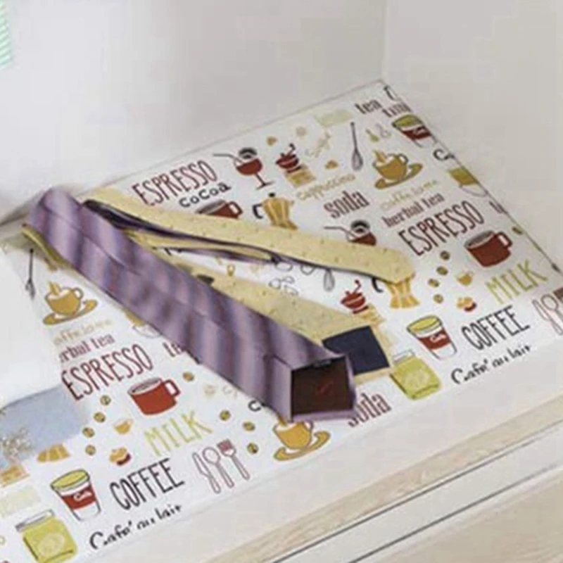 5X Multi-Function Drawer Shelf Liner Foam Paper For Kitchen Cabinets,Refrigerator,Drawers,Cabinets(Red, 12 X 196Inch)