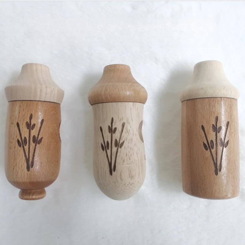 Beech Wood Hanging Hummingbird House, Outdoor Garden Decor & Yard Ornament Gift