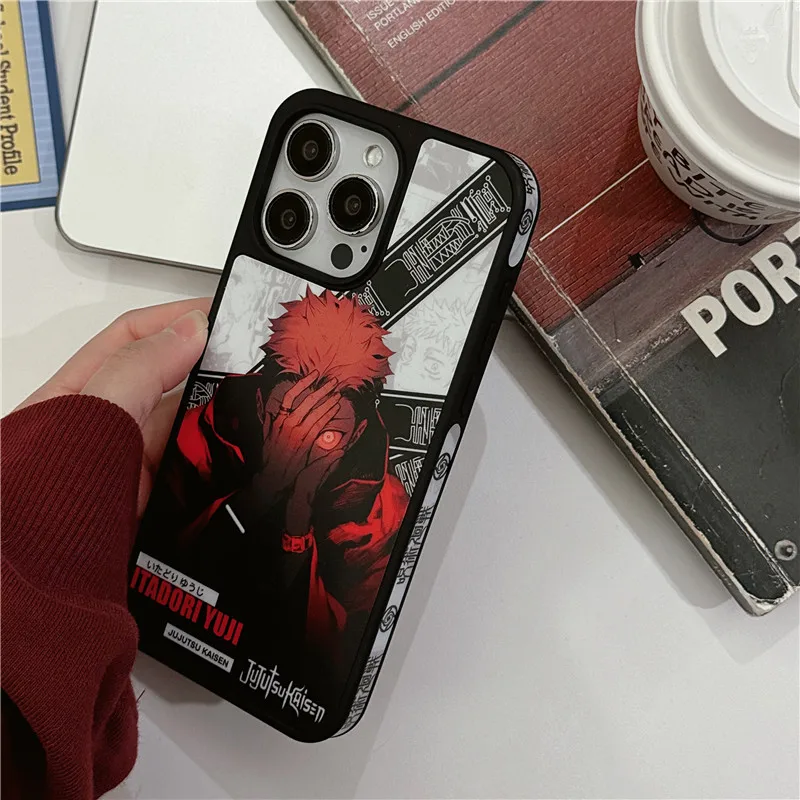 Satoru Gojo Anime Jujutsu Kaisen Phone Cover for iPhone 12 13 14 15 16 Pro Max 16pro 15pro 14pro Ryomen Sukuna Cover