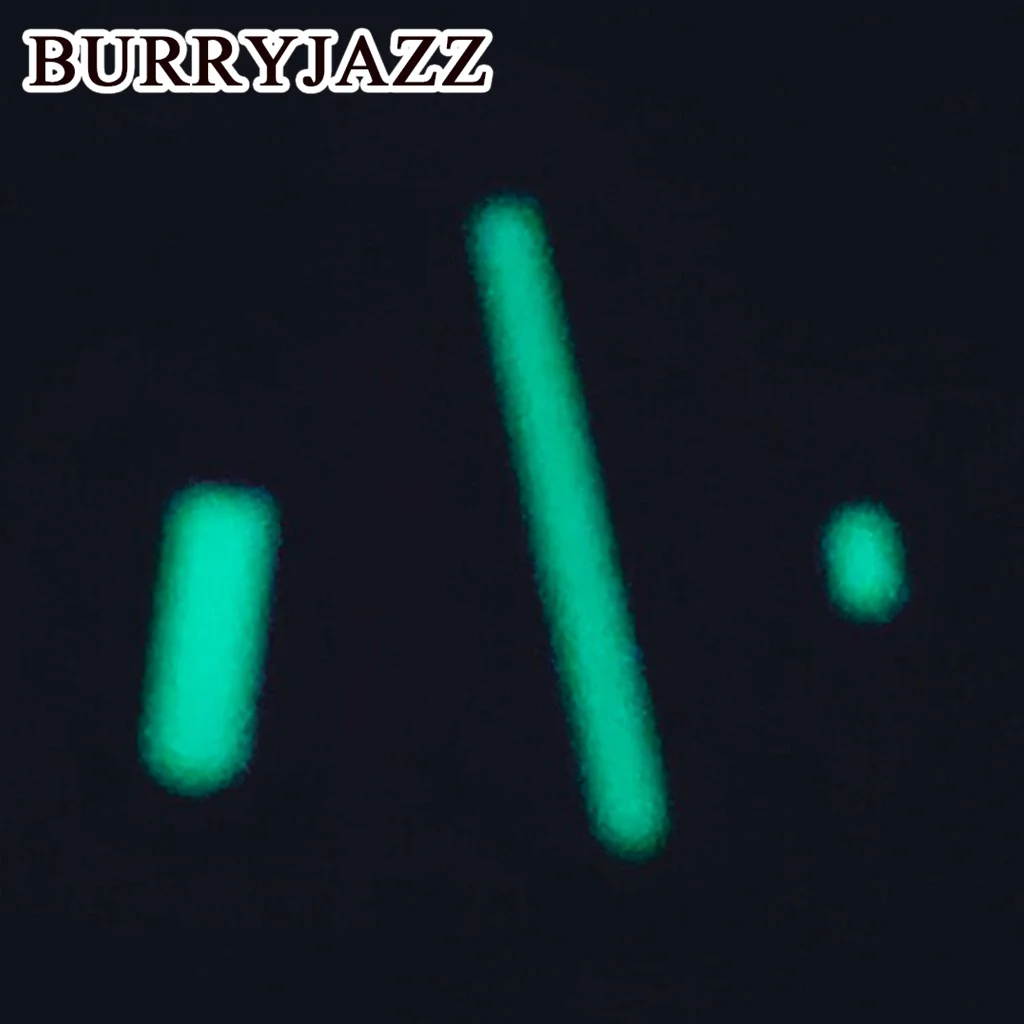 BURRYJAZZ NH35 NH36 NH38 7S26 7S36 4R35 4R36 Watch Hands Silver Black Gold Rose Gold Hands Green Luminous