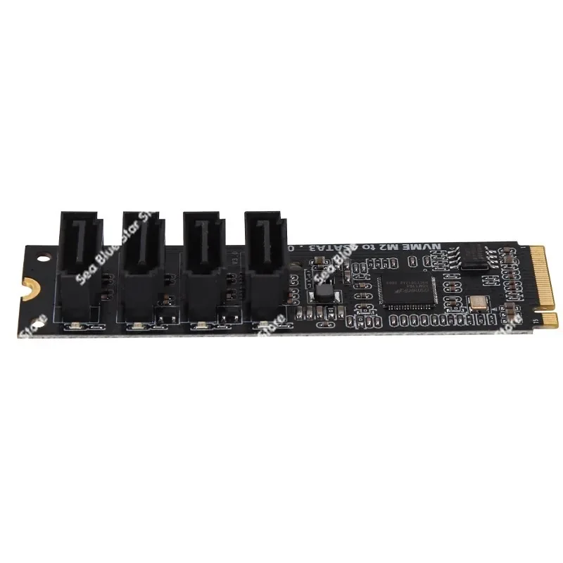 

M.2 to sata hard disk expansion card asm1164 one to four adapter card