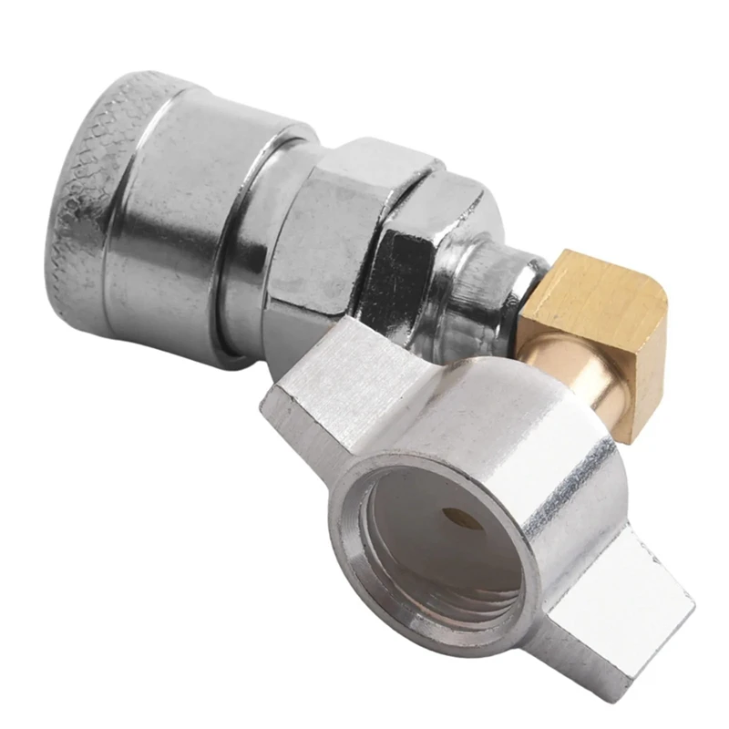 2Pcs Truck Dust Blower Pneumatic Connector Straight Elbow Integrated Connection Home Decoration Hardware Tool