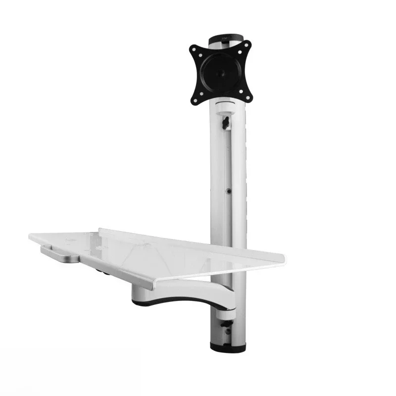 

Computer wall mount bracket, monitor lift with keyboard holder, lift rack, computer bracket.