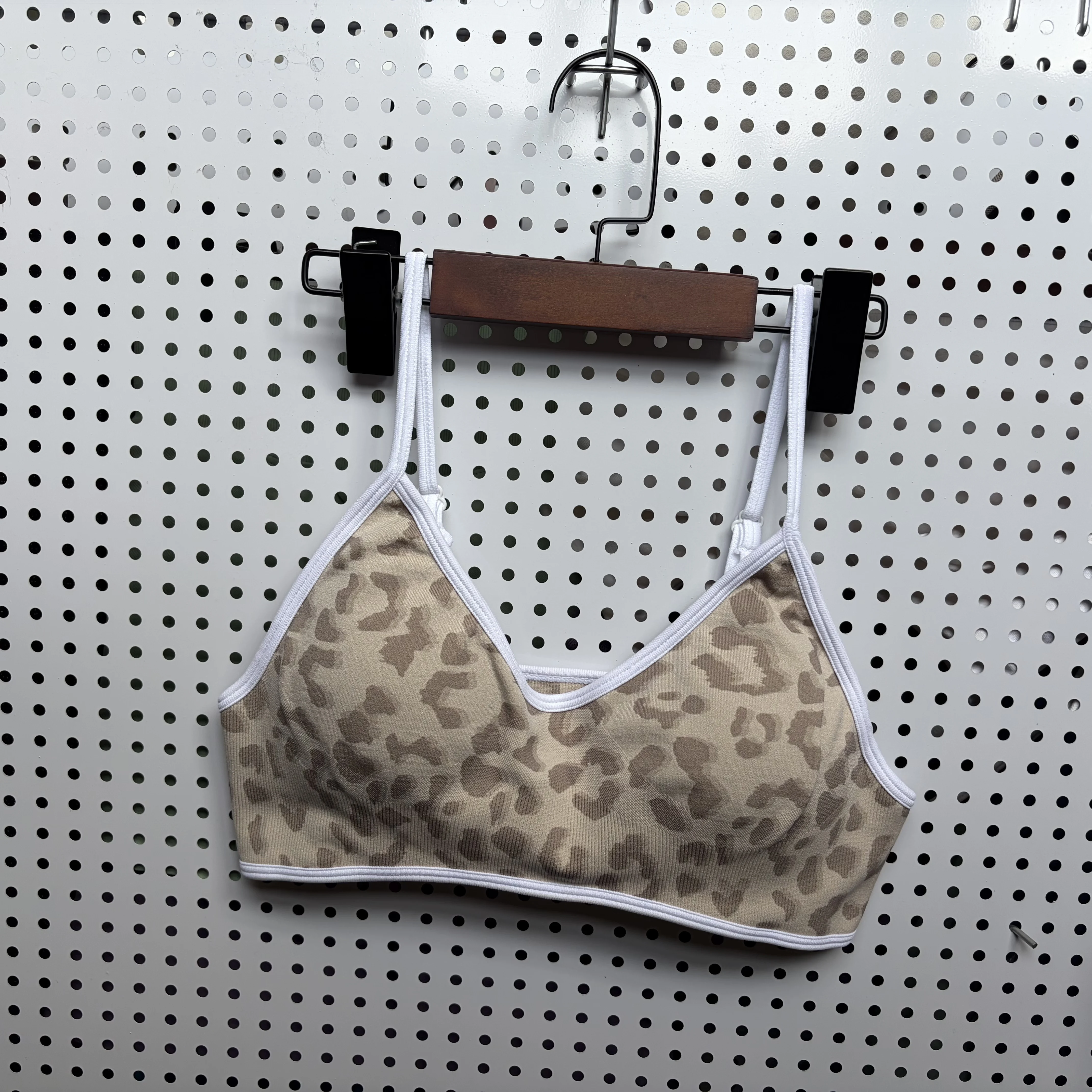 Yoga Fitness Logo - Nouveau soutien-gorge de yoga imprimé léopard