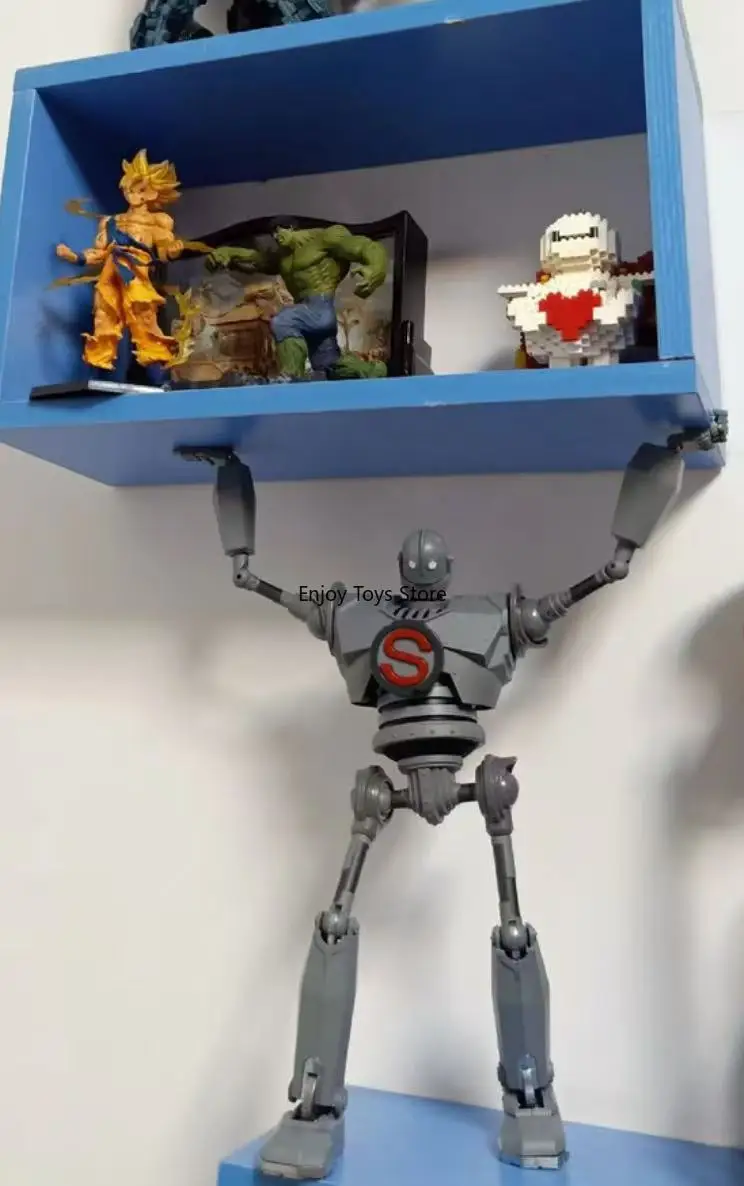 متوفر في المخزون، عملاق فولاذي، روبوت فائق الحركة مصنوع من خليط معدني، ارتفاع الإنسان 30 سم #4