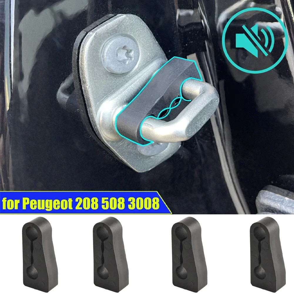 

4PCS Car Door Lock Damper Buffer For Toyota Nissan VW Hyundai KIA Peugeot Audi Honda Subaru Deadener Seal Shock Absorbing