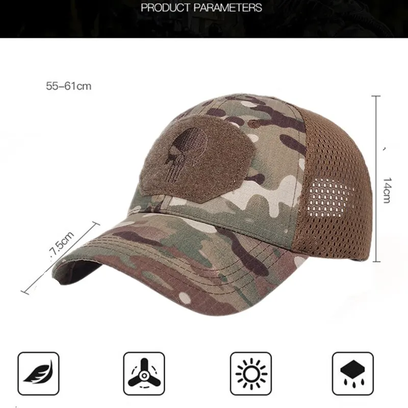 Baseball Caps Paintball Basketball Football Classic Snapback Sun Hats Men