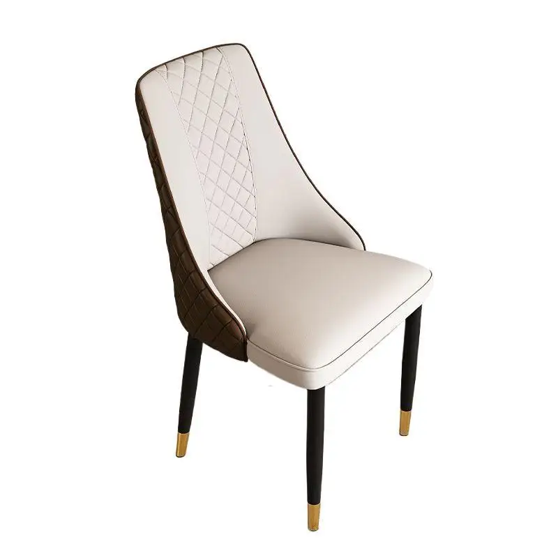 

Italian Light Luxury Dining Chair Nordic Simple Modern Backrest Chair for Home Hotel Restaurant Dining Table Set