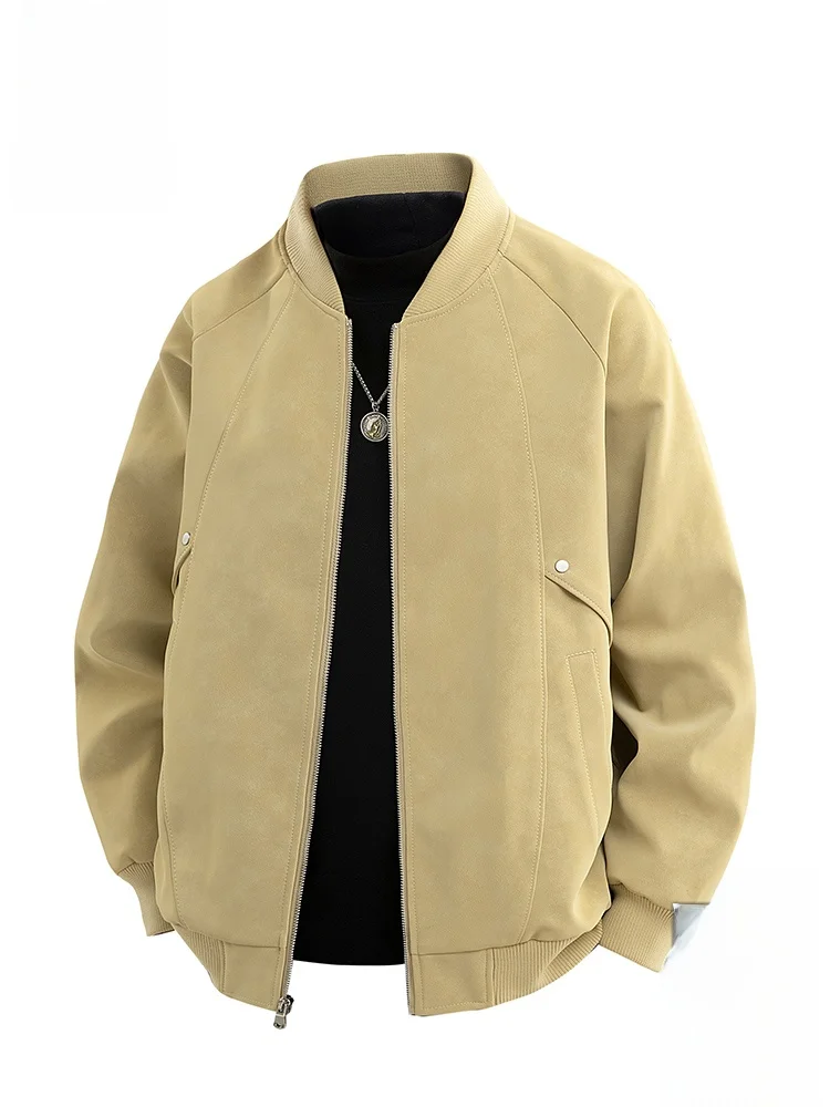 

Мужская бейсбольная куртка Paul Frank свободного кроя, повседневная спортивная одежда, ветрозащитная, из полиэфирного волокна, с длинными рукавами, на молнии, осенняя куртка