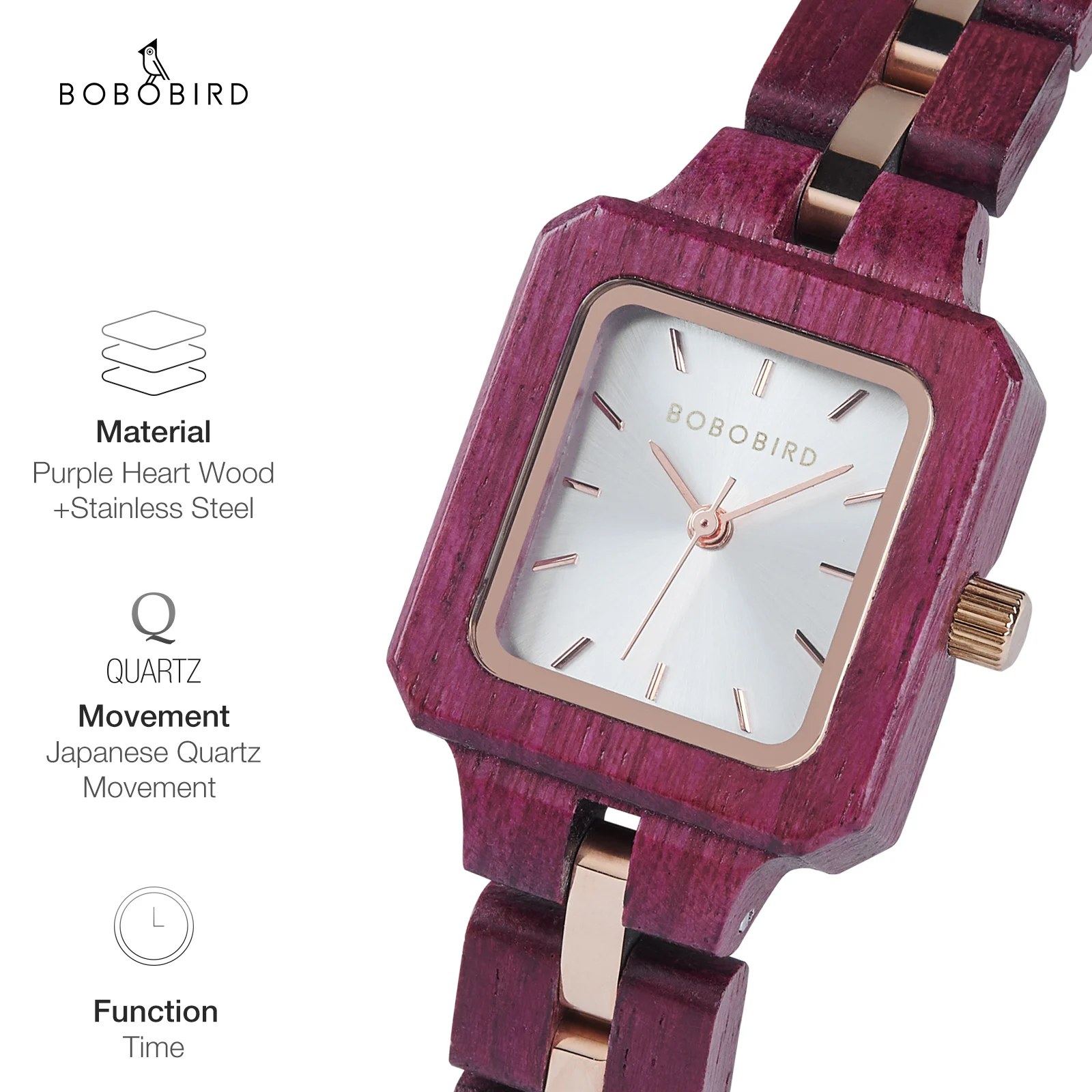 

BOBO BIRD Couple Watches Top Luxry Brand Lovers Wooden Quartz Wristwatch Personalized Engraved Reloj Mujer Dropshipping