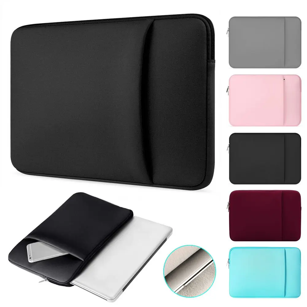 Colorful Soft Pouch Universal Sleeve Notebook Cover Laptop Case Bag For Xiaomi HP Dell Lenovo